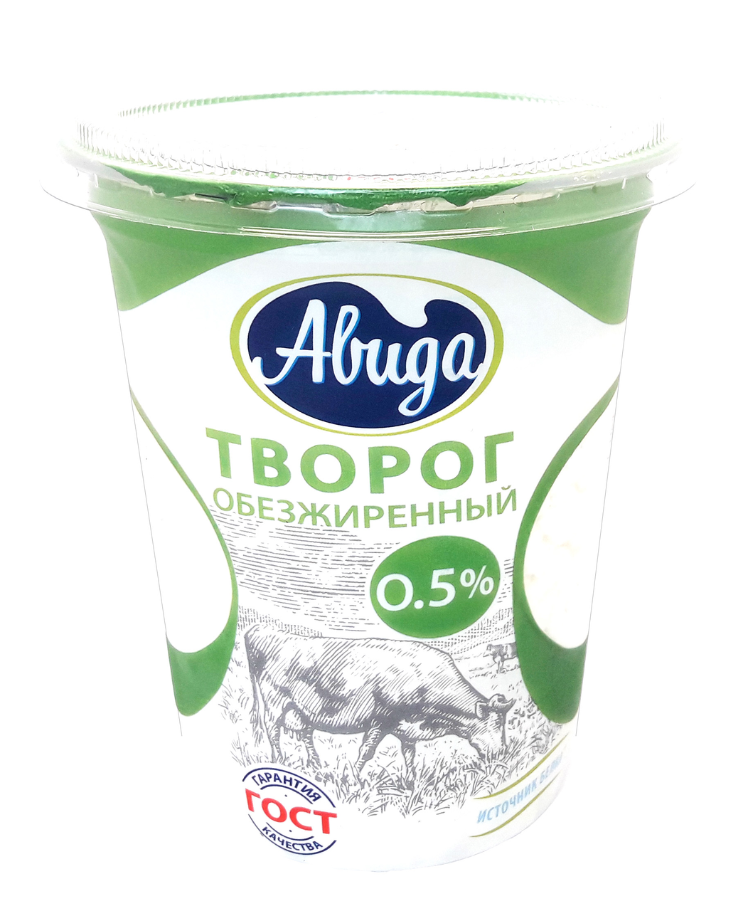 

Творог Авида обезжиренный бзмж