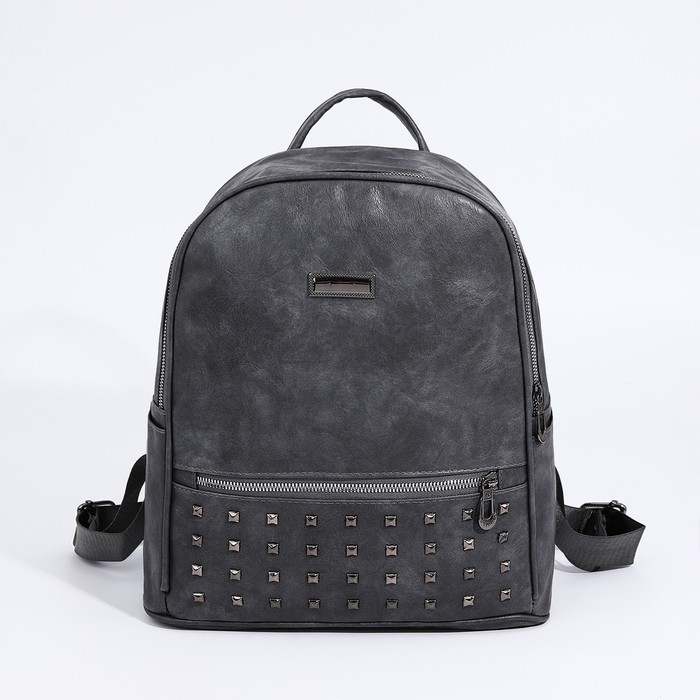 

Рюкзак женский NoBrand 945902 серый, 28х14х32 см, 945902