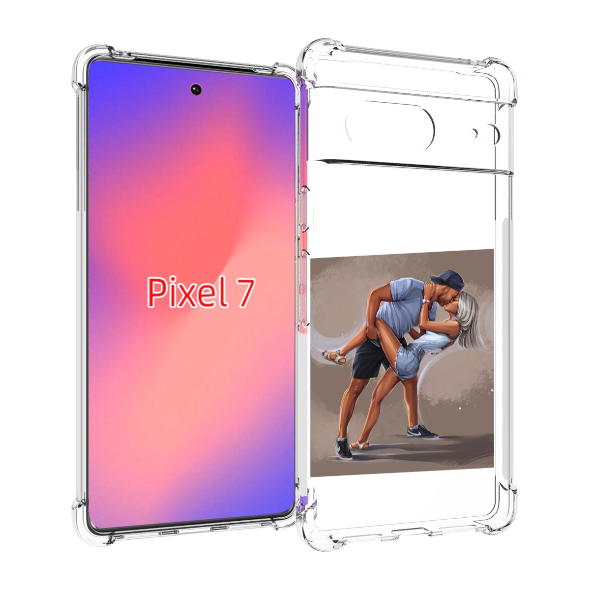 

Чехол Mypads Девушка С Парнем Танцуют Женский Для Google Pixel 7, Прозрачный, Tocco