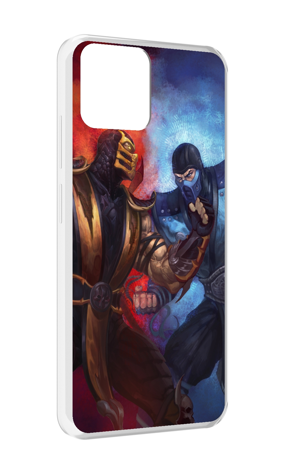 

Чехол MyPads Mortal Kombat art для Blackview A95, Прозрачный, Tocco