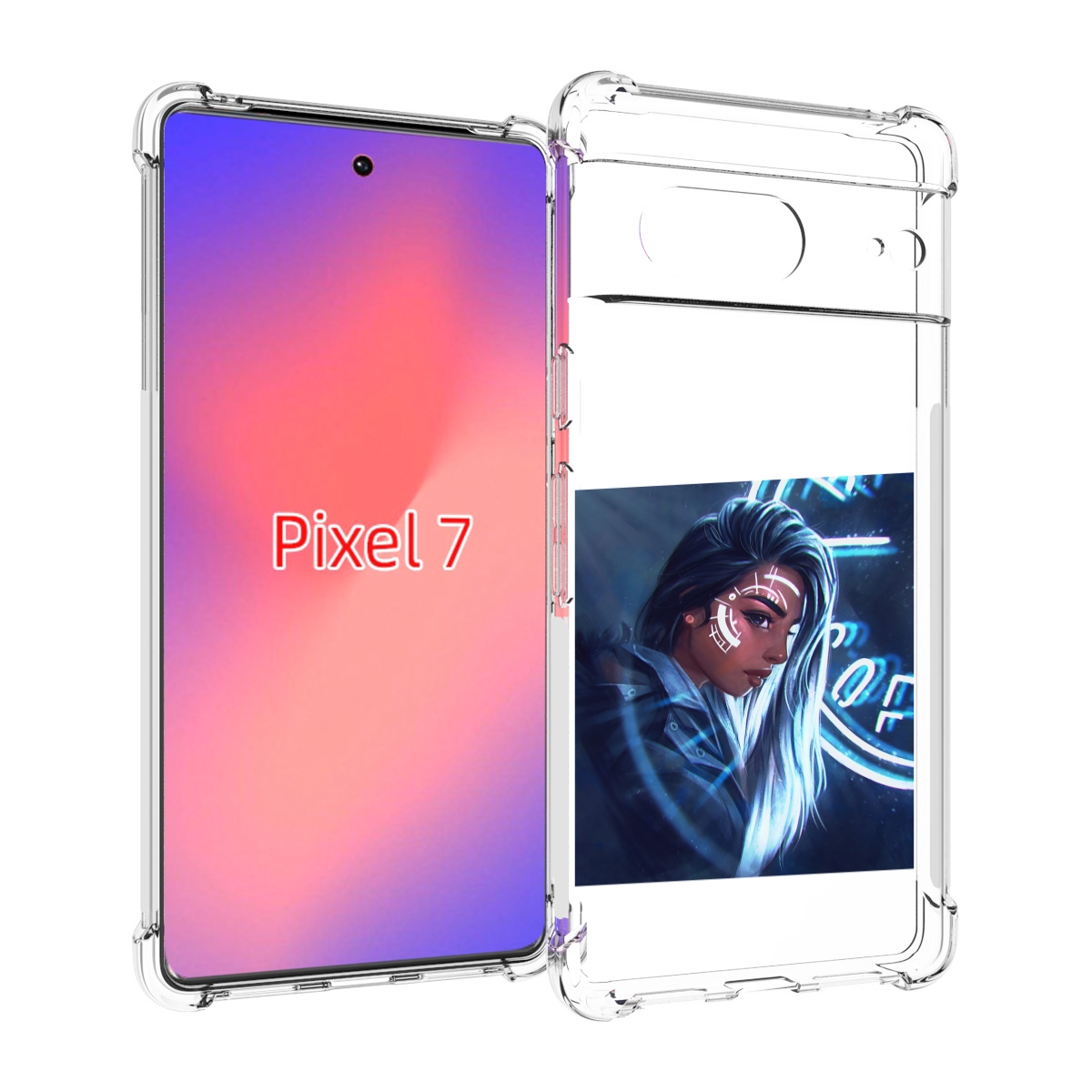 

Чехол MyPads девушка-из-антарктиды женский для Google Pixel 7, Прозрачный, Tocco