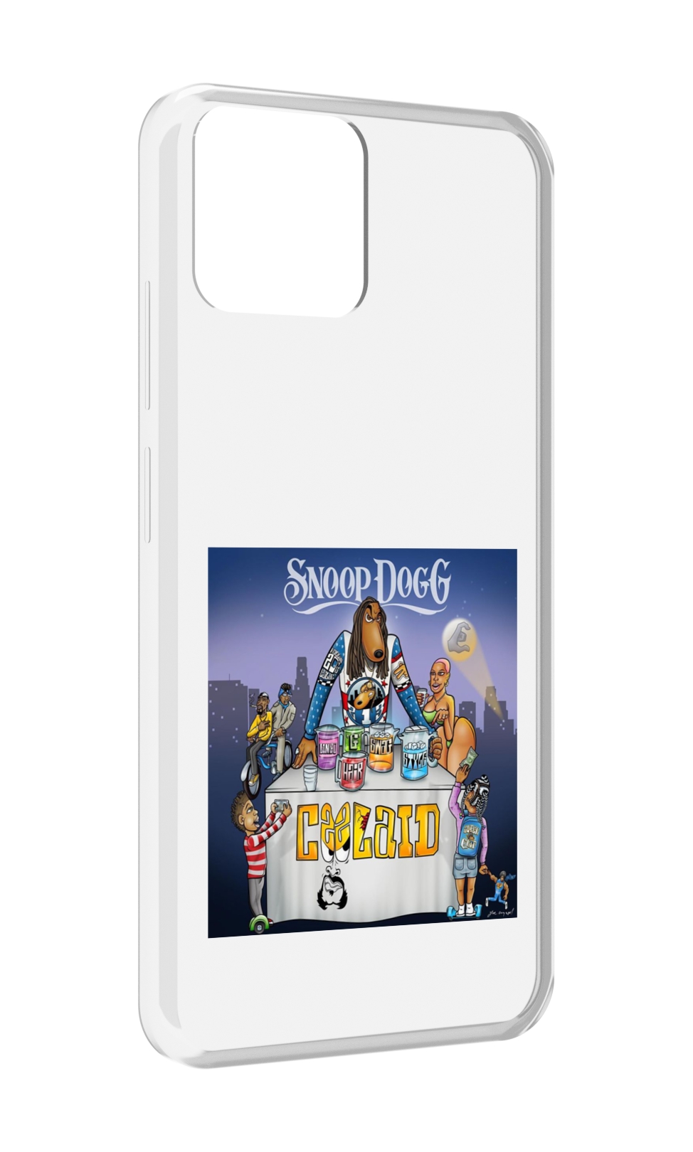 

Чехол MyPads Snoop Dogg COOLAID для Blackview A95, Прозрачный, Tocco