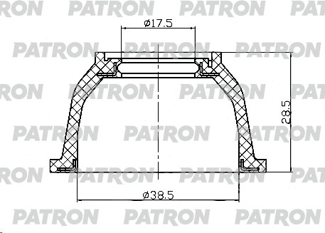 

Пыльник шаровой опоры MITSUBISHI GALANT LANCER LEGNUM RVR PATRON PSE6404