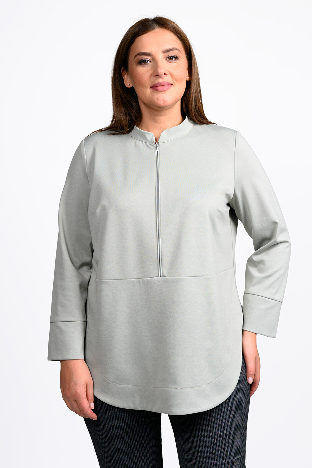 Туника женская SVESTA T2905 зеленая 60 RU