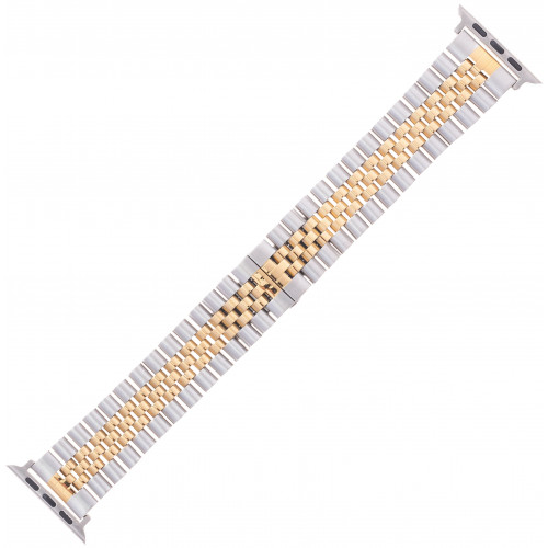 

Ремешок BandRate Smart RAPBRS111SG-42-44MM, Серебристый;золотистый, BandRate Smart RAPBRS111SG-42-44MM