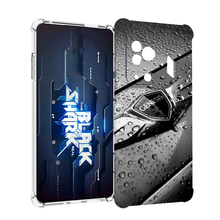 

Чехол MyPads genesis 2 мужской для Xiaomi Black Shark 5 Pro, Прозрачный, Tocco