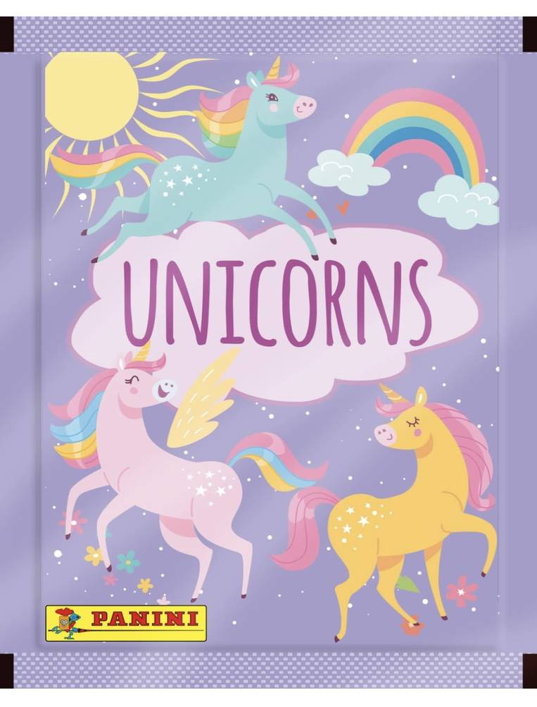 

пакетик наклеек unicorns от panini