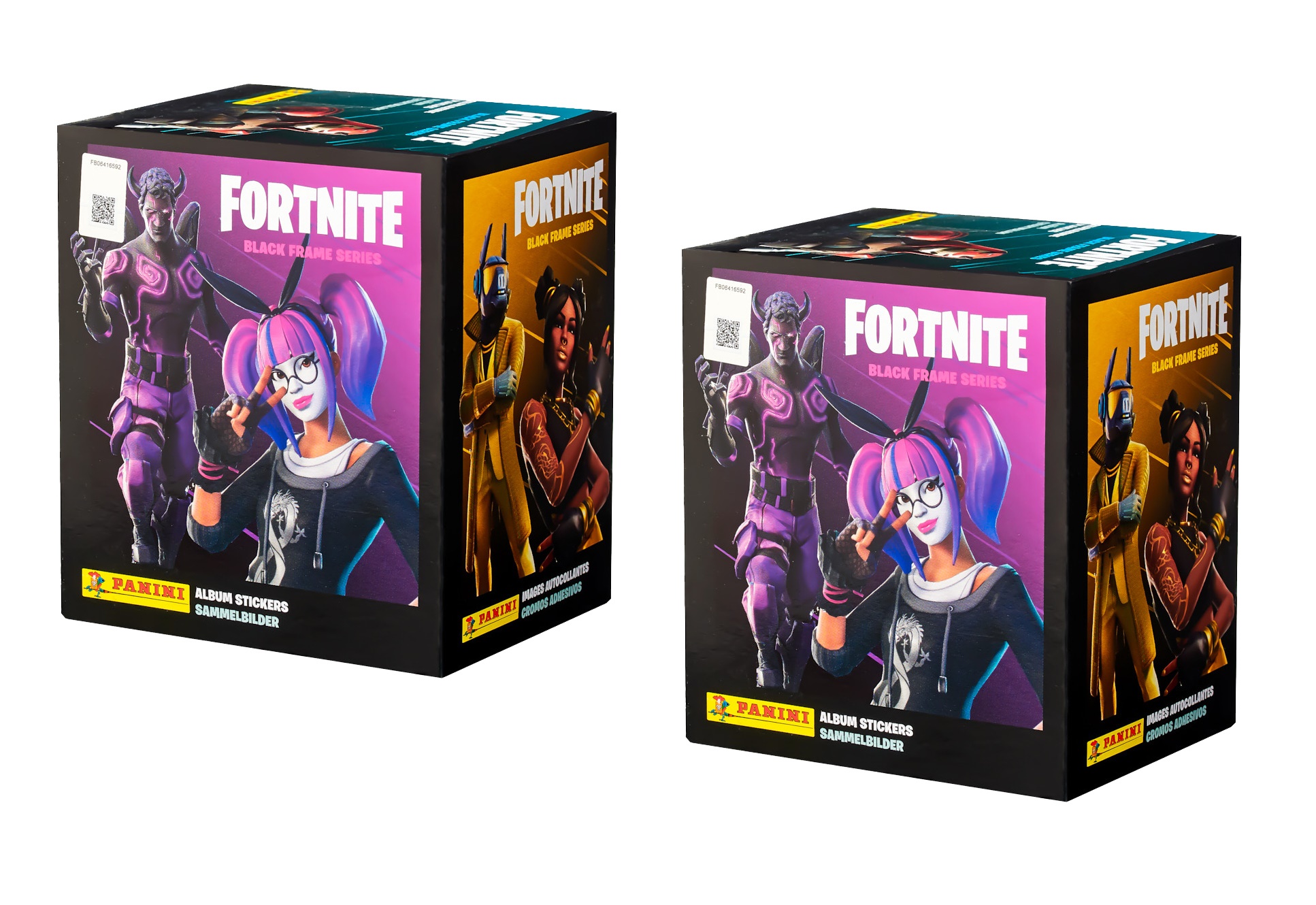 

2 бокса наклеек panini коллекции fortnite 2 (2020)