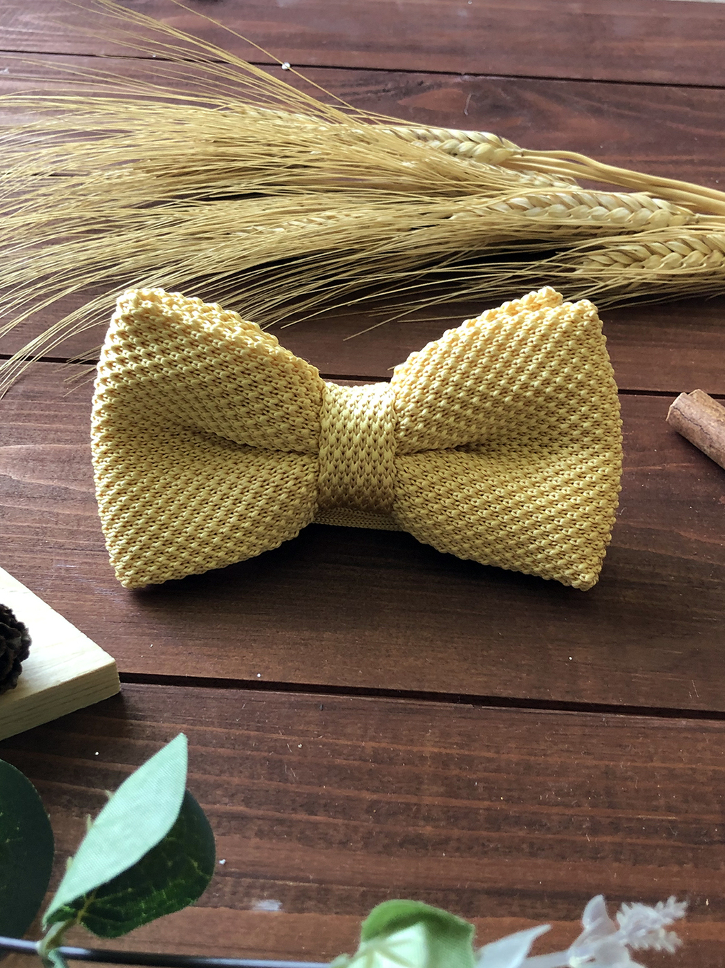 Галстук-бабочка мужской 2beMan GB217 бежевый