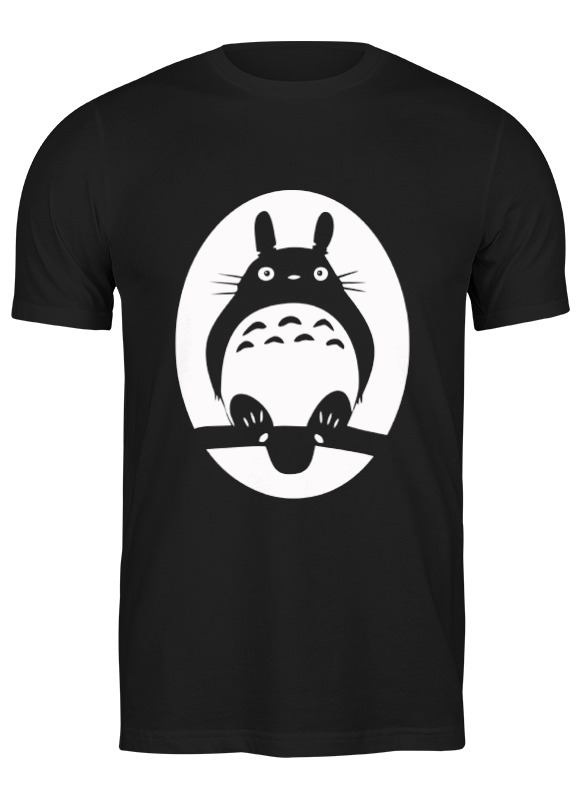 

Футболка мужская Printio Totoro (тоторо) черная 2XL, Черный, Totoro (тоторо)
