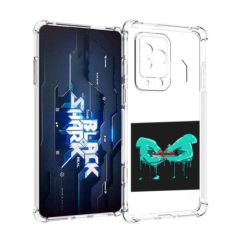 

Чехол MyPads закручиваю-розочки для Xiaomi Black Shark 5 Pro, Прозрачный, Tocco