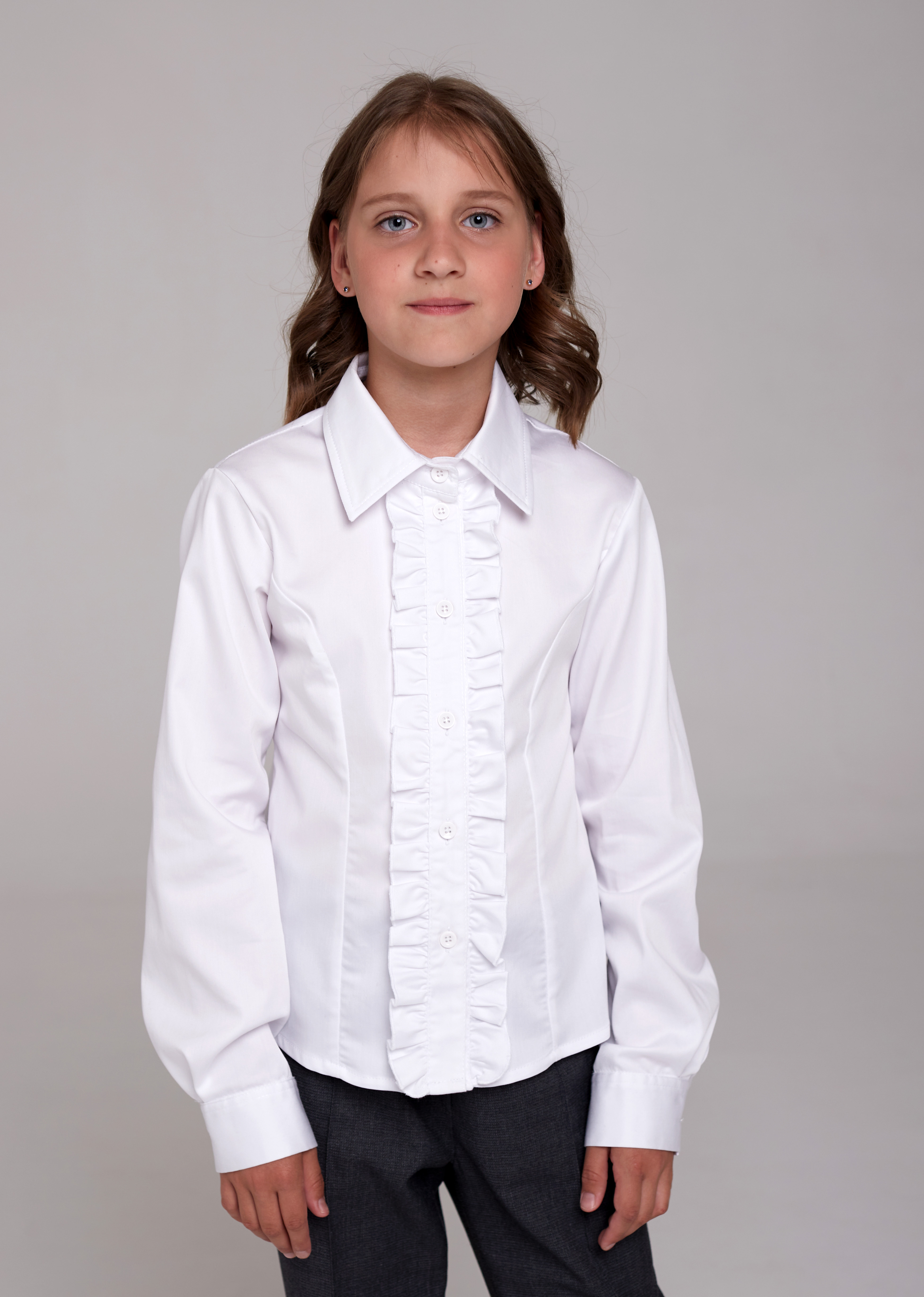 

Блузка детская BL-Kids-Zhabo, белый, 128, BL-Kids-Zhabo