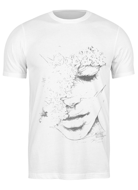 

Футболка мужская Printio Face girl белая 2XL, Белый, Face girl