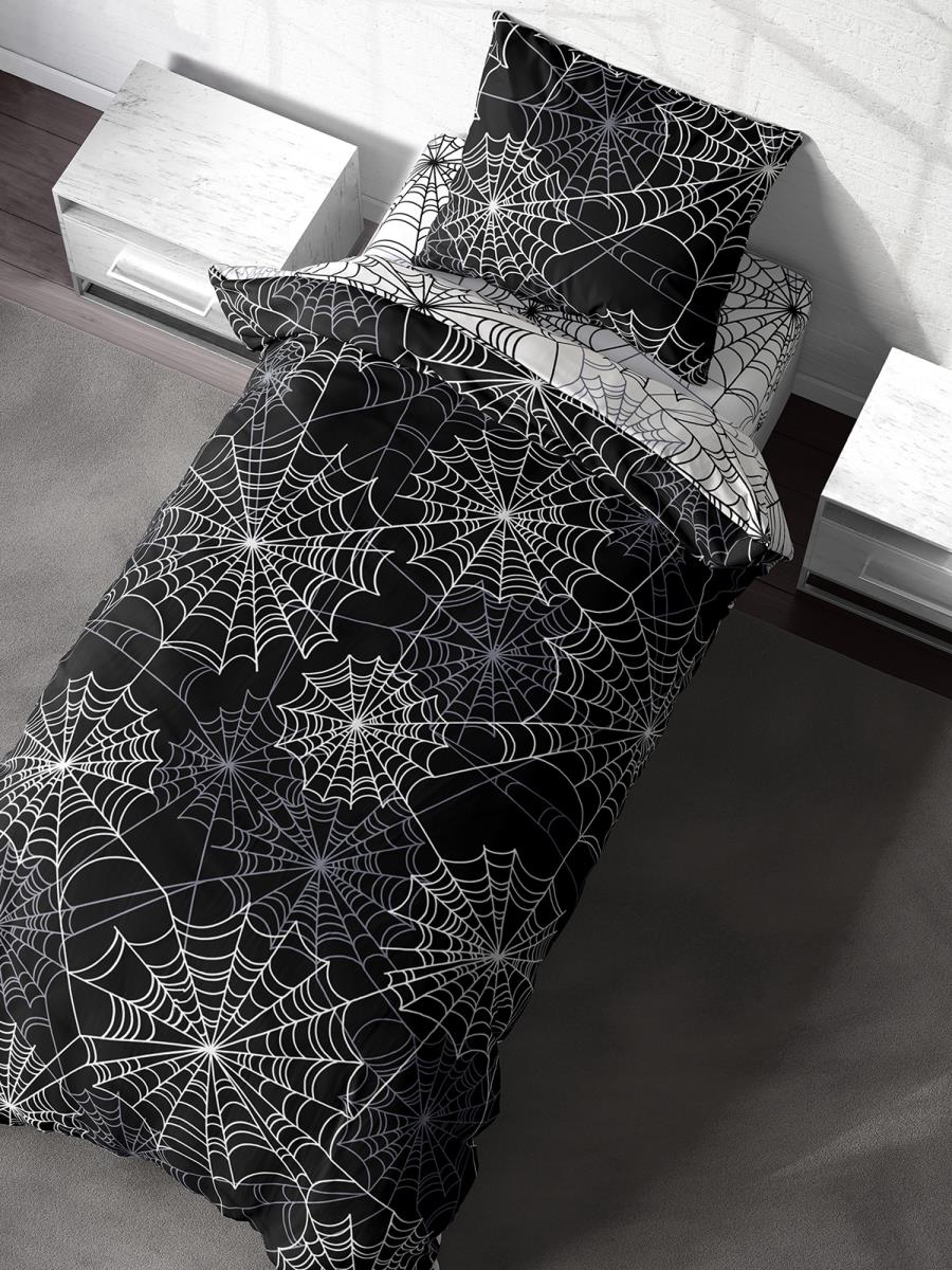 

Постельное белье 1.5-сп. Перкаль «Crazy Getup» (50х70) Spiderweb