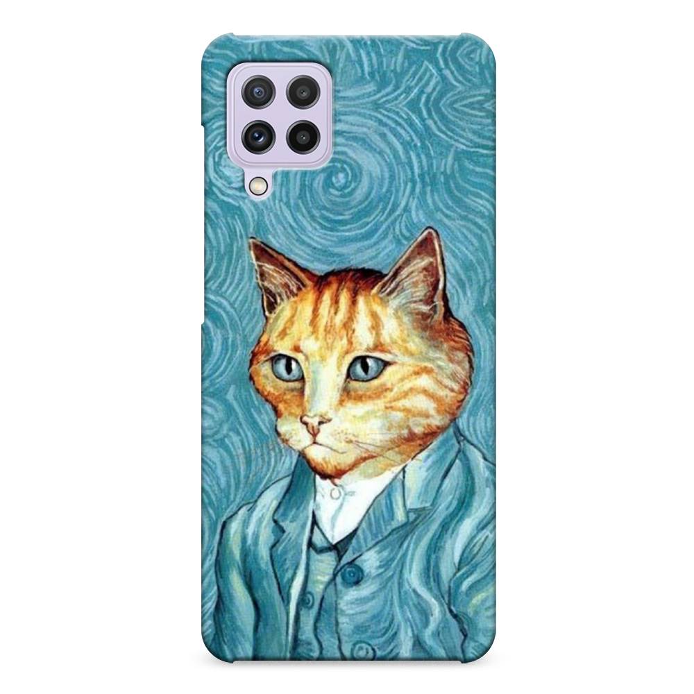 

Пластиковый чехол "Кот Ван Гог" на Samsung Galaxy A22