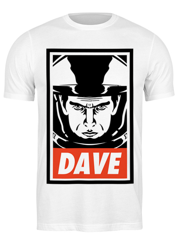 

Футболка мужская Printio Dave (2001: a space odyssey) белая XL, Белый, Dave (2001: a space odyssey)