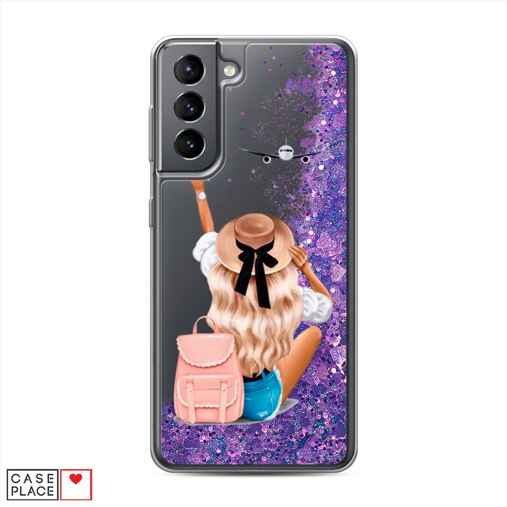 

Чехол Awog на Samsung Galaxy S21 / Самсунг S21 "Автостопом самолетом", Разноцветный, 2101892-1