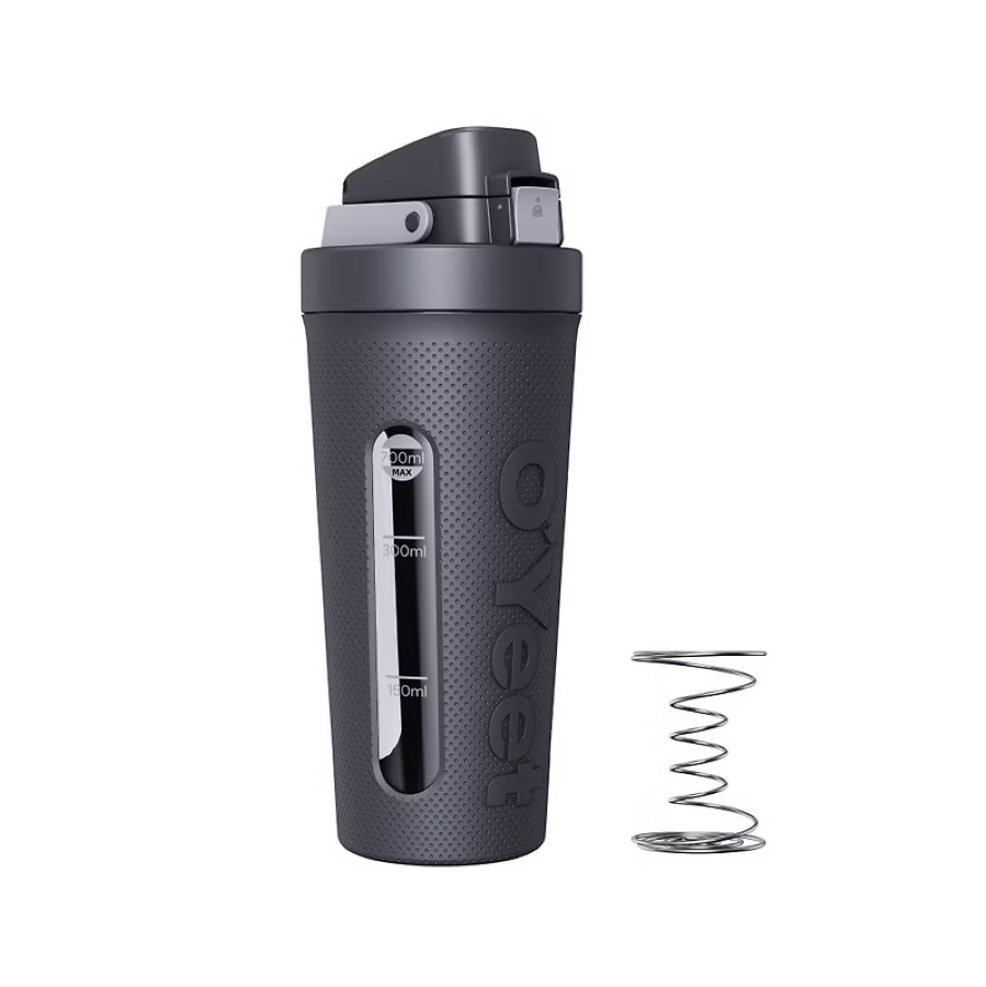 

Шейкер спортивный O'Yeet Shaker Bottle серый, 700 мл