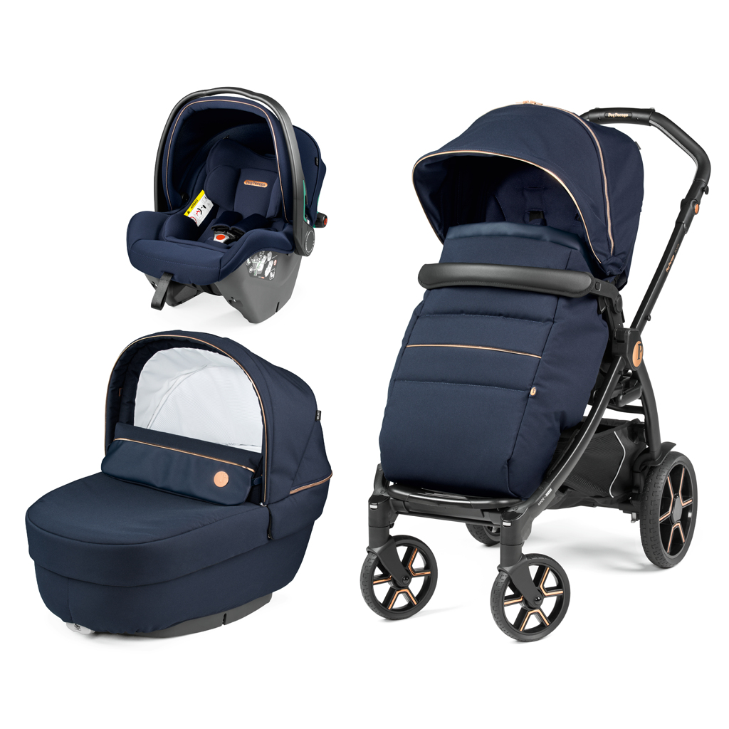 

Коляска 3 в 1 Peg-Perego Book SLK Blue Shine, Book SLK