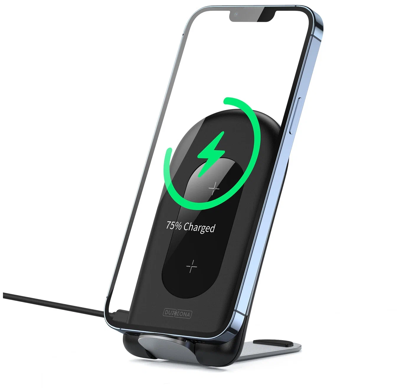 

Беспроводное зарядное устройство настольное Duzzona 15W Fast Charging, 5856876876