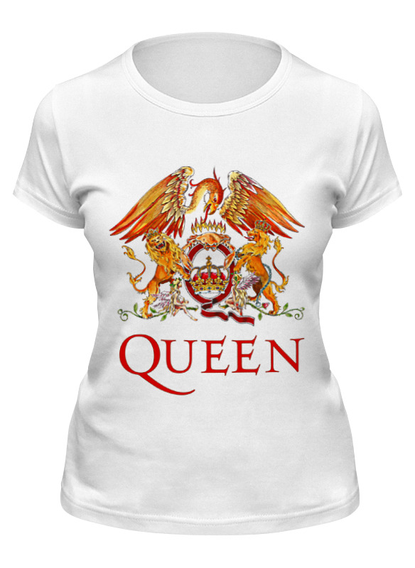 

Футболка женская Printio Queen group белая 2XL, Белый, Queen group