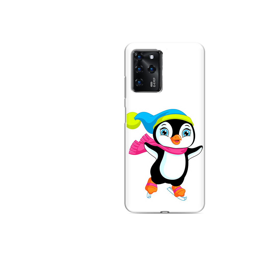 

Чехол MyPads Tocco для ZTE Blade V30 Vita пингвин на коньках (PT224728.460.540), Прозрачный, Tocco