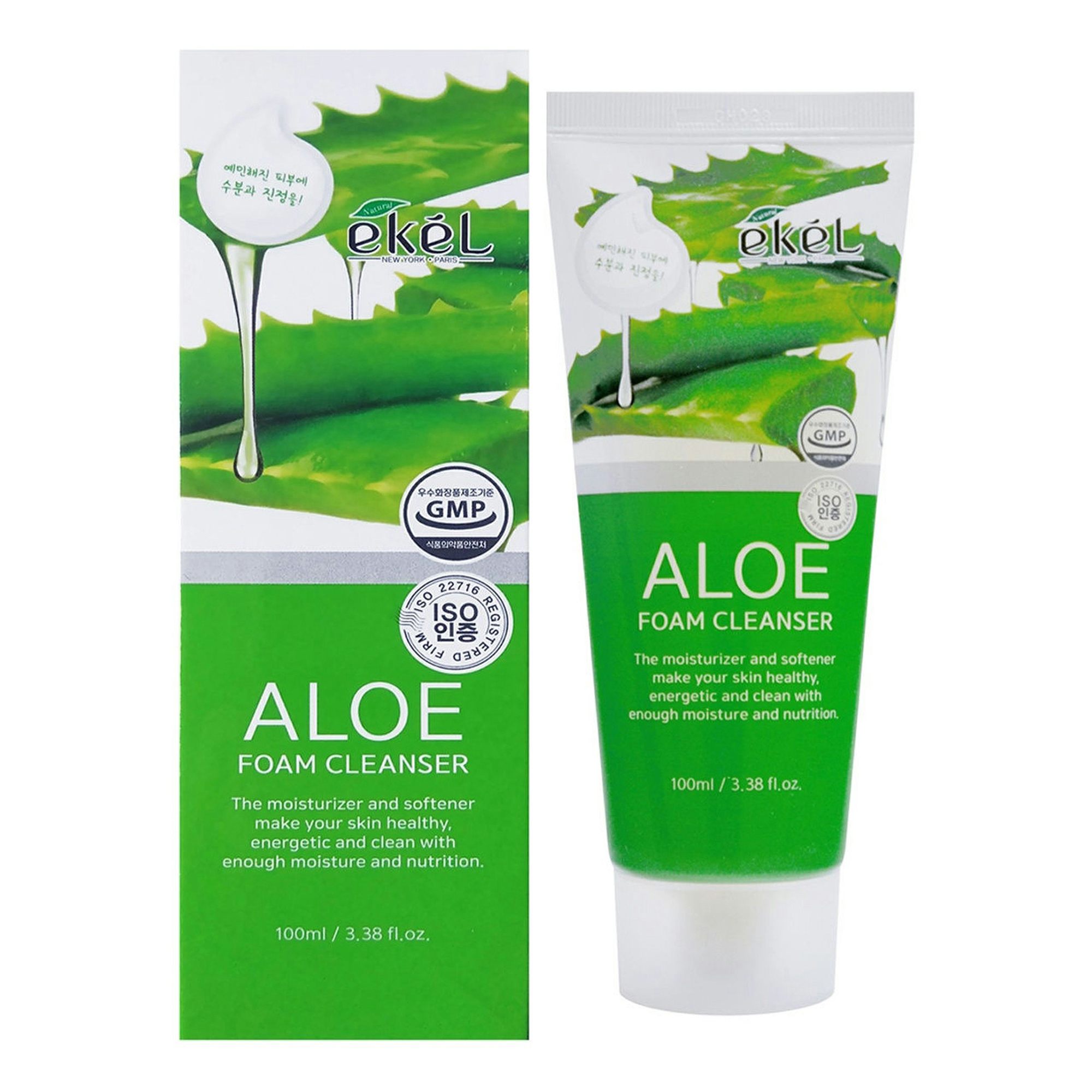 Aloe foam cleanser