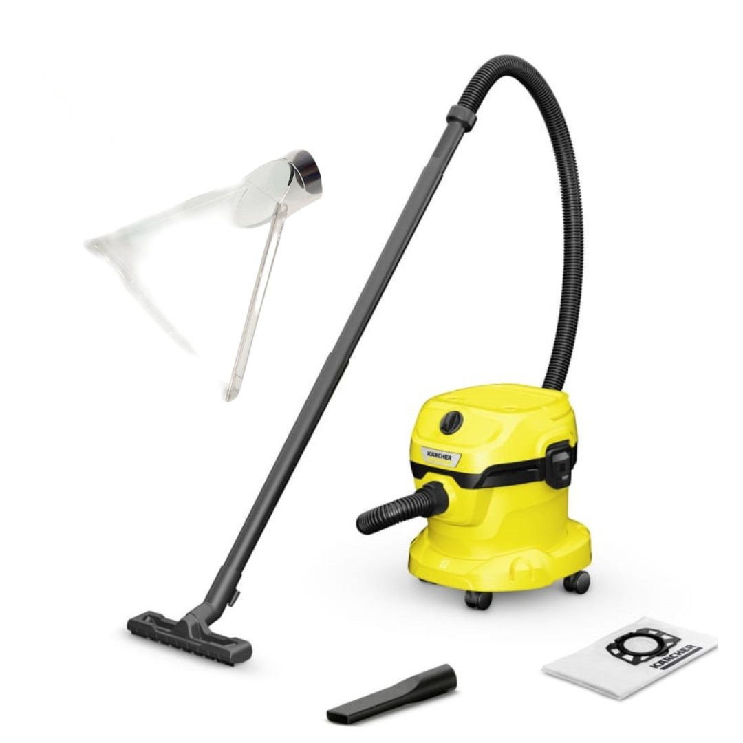 

Хозяйственный пылесос Karcher WD 2 Plus V-12/6/18/C+широкая насадка для химчистки авто, WD 2 Plus V-12/6/18/C+набор IVAHAVI