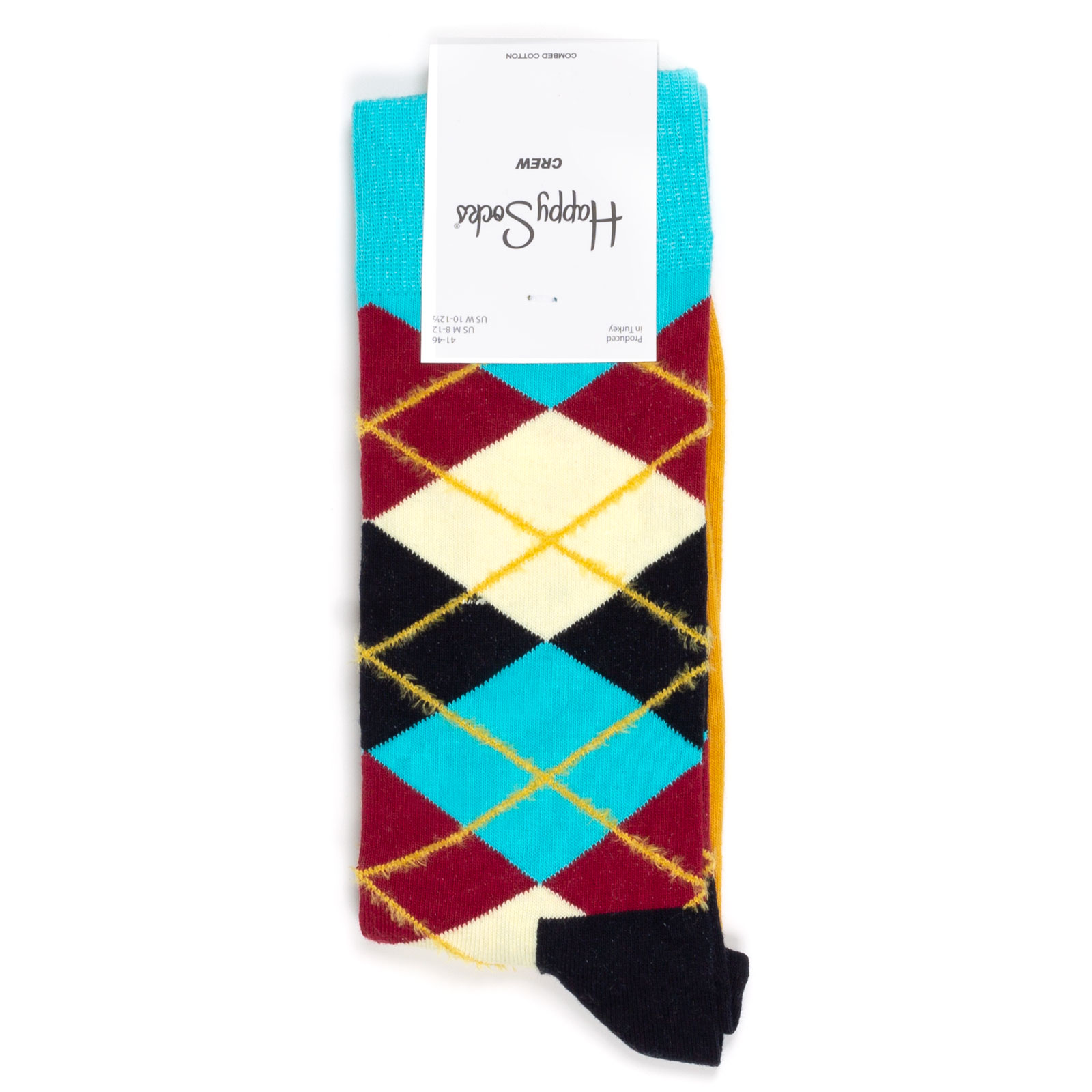 

Носки унисекс Happy Socks Fluffy коричневые, Разноцветный, Fluffy