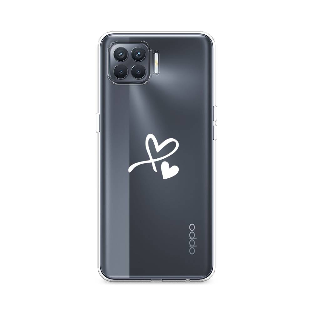 

Чехол Awog на Oppo Reno 4 Lite/A93 "Сердечко минимализм", Разноцветный, 255350-6