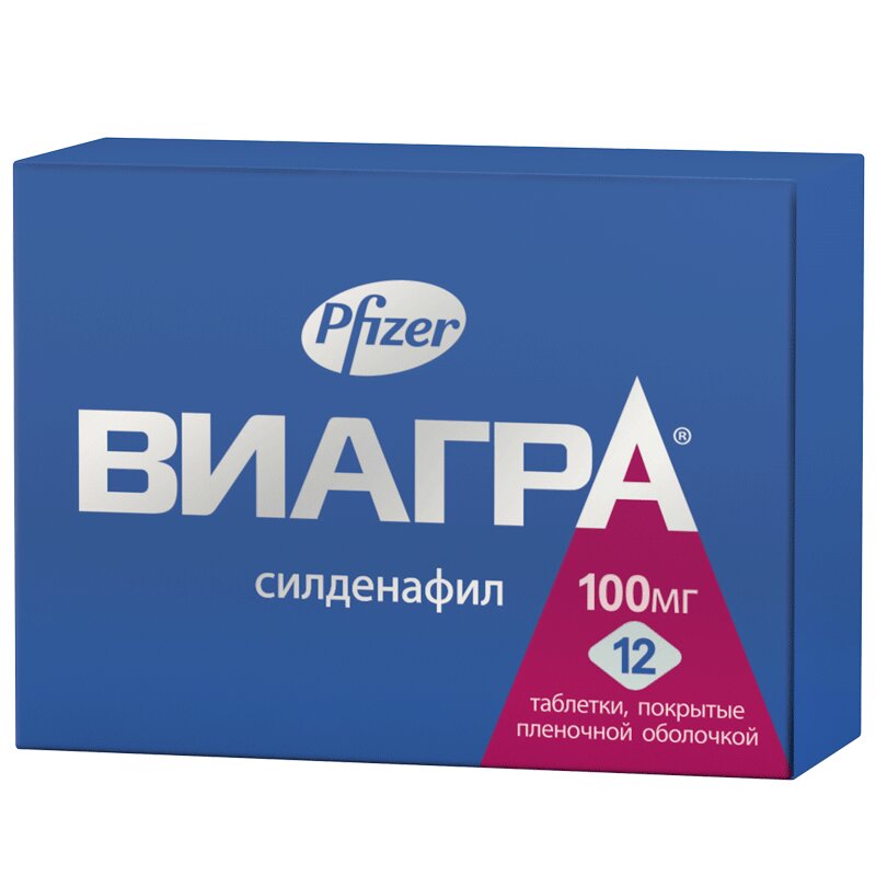 

Виагра таб.п.п.о.100мг №12