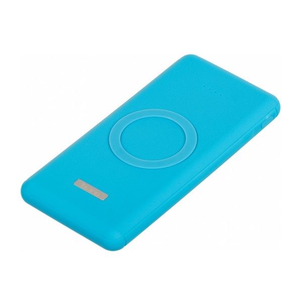 

BPQ10F 10000mAh 3A QC PD 2xUSB беспроводная зарядка синий