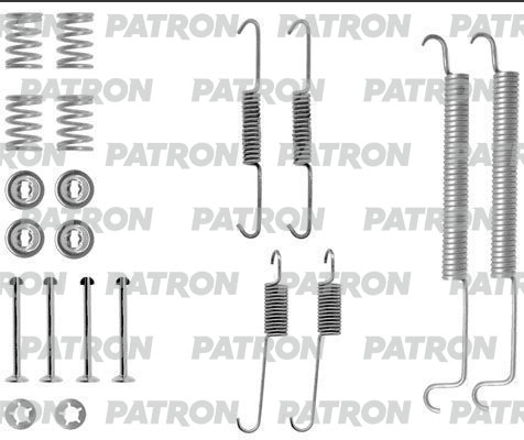 PATRON PSRK0031 Комплект монтажный тормозных колодок барабанных CITROEN: BERLINGO 96-, BER