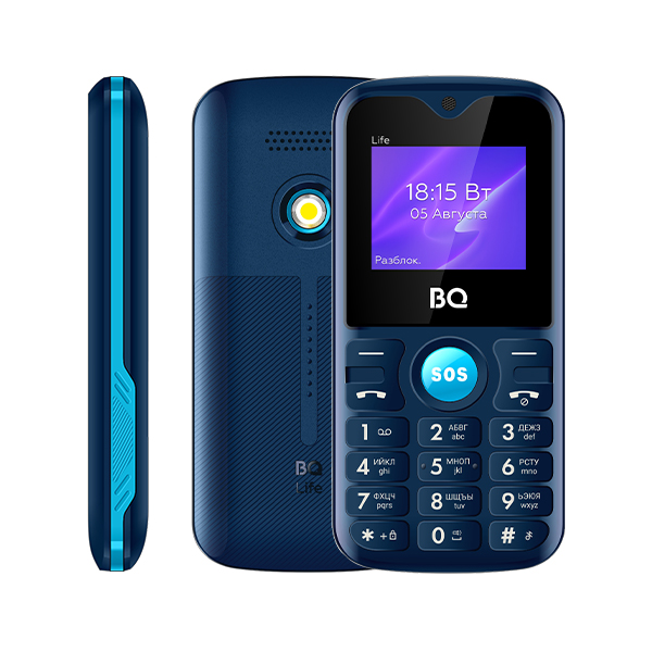 

Мобильный телефон BQ 1853 Life Blue, 1853 Life Blue