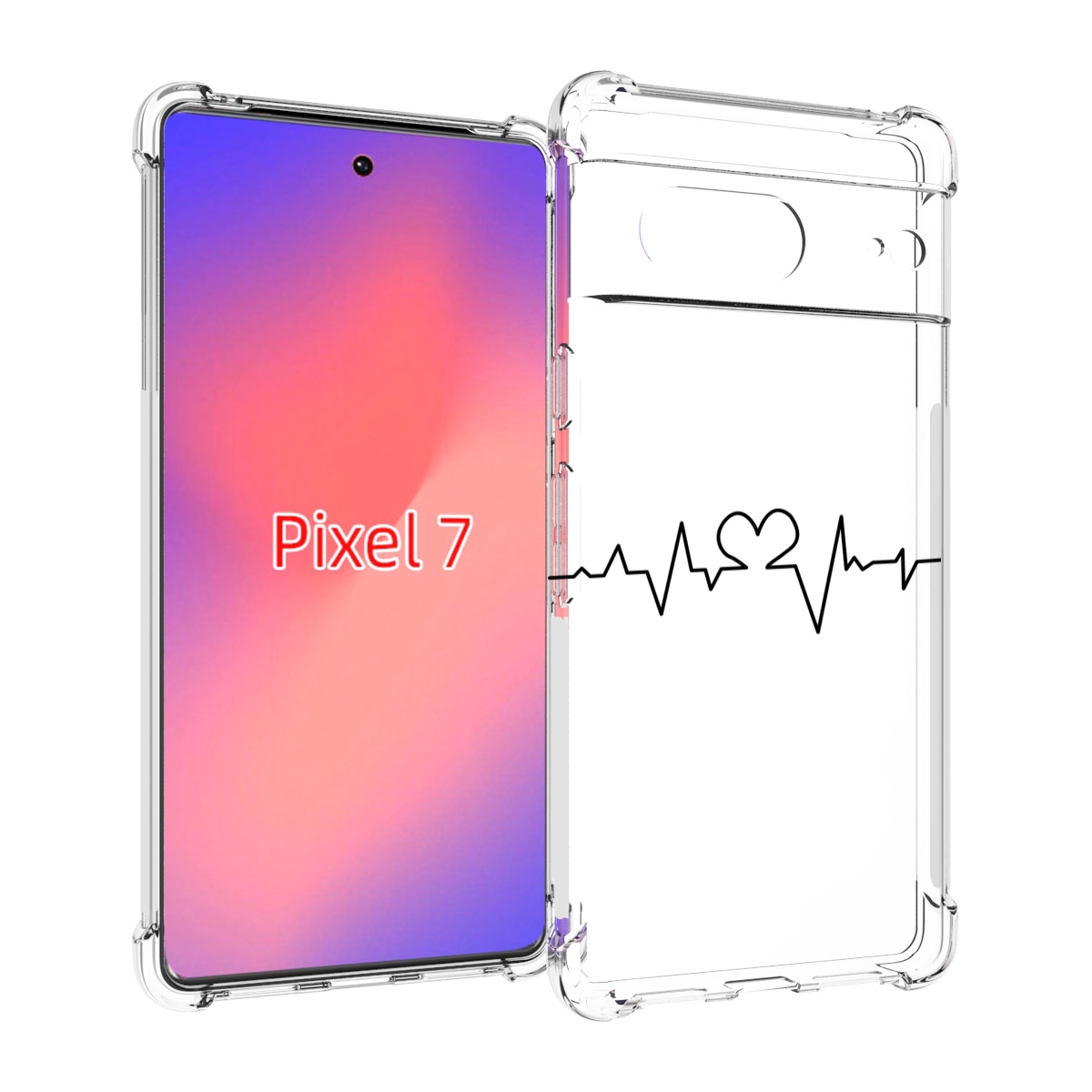 

Чехол Mypads Диаграмма-Любви Для Google Pixel 7, Прозрачный, Tocco