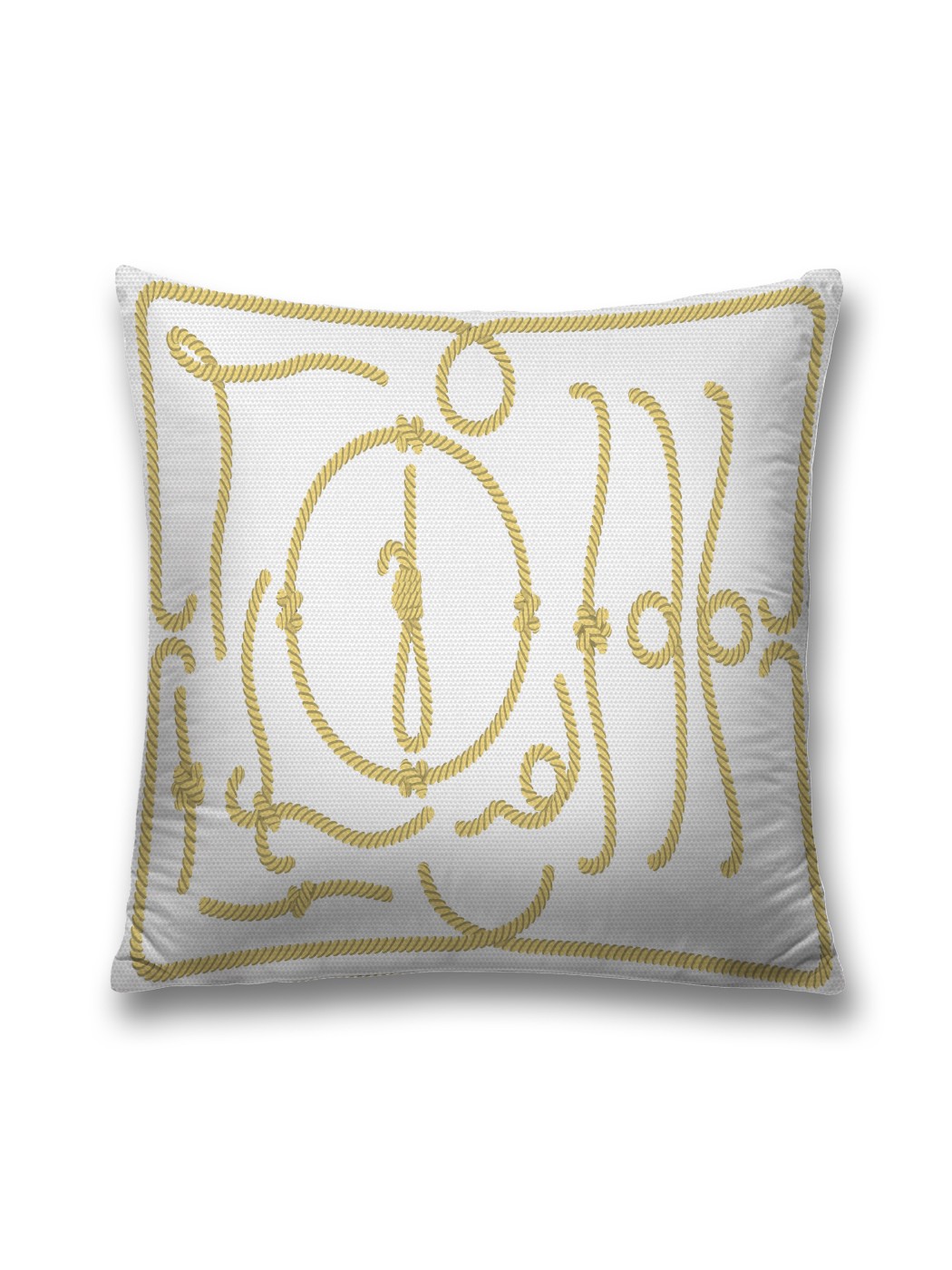 

Наволочка декоративная JoyArty "Веревочные петли" на молнии, 45x45 см