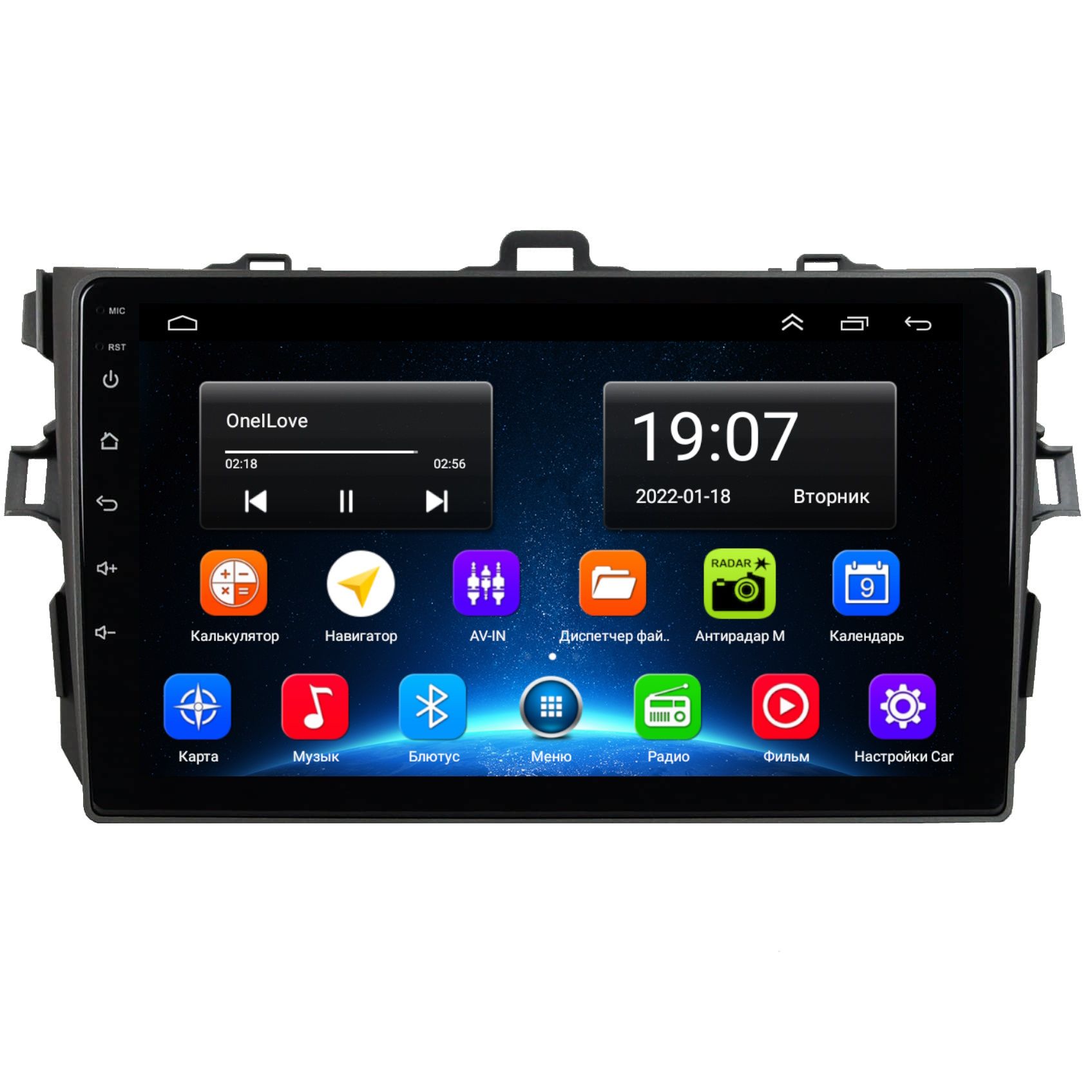 Автомобильная Магнитола EpicAuto 9270 Toyota Corolla E150 2006-2012 - Android 13 - CarPlay 1850000₽