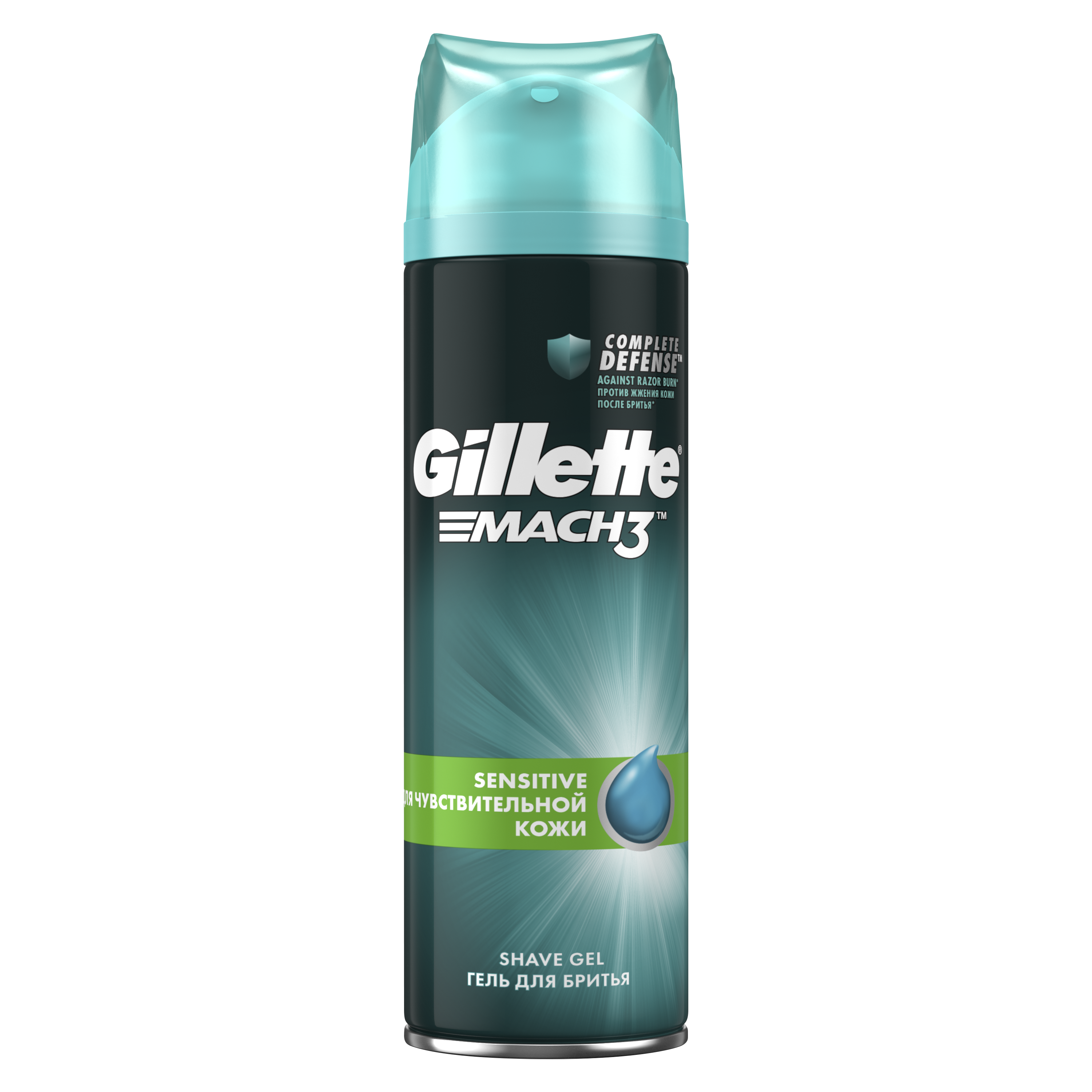 Купить Гель для бритья Gillette Mach3 Гипоаллергенный 200 мл, гель для бритья 81538168
