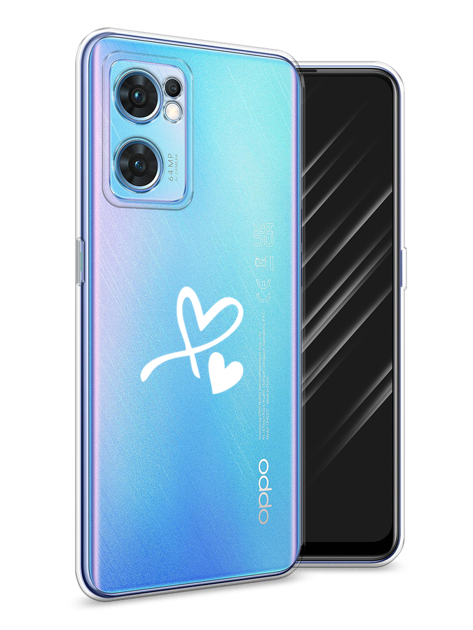 

Чехол Awog на Oppo Find X5 Lite "Сердечко минимализм", Разноцветный, 259850-6