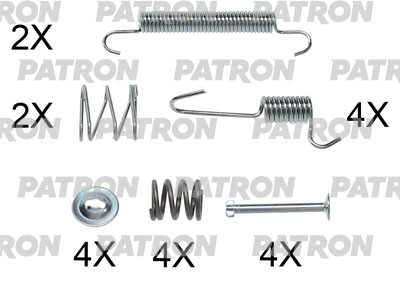 

Комплект монтажный тормозных колодок PATRON PSRK0149