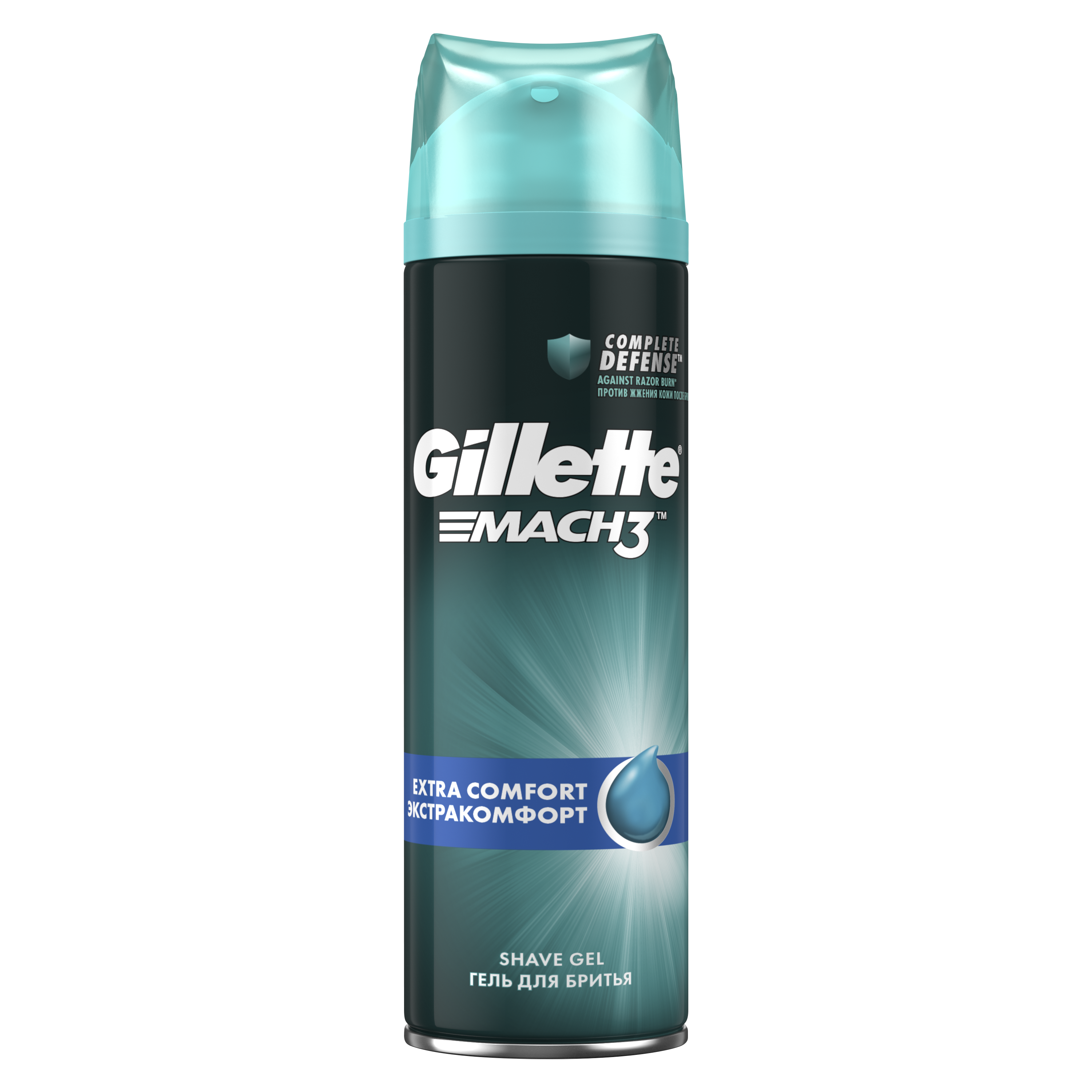Купить Гель для бритья Gillette Mach3 Успокаивающий кожу 200 мл, гель для бритья 81538172