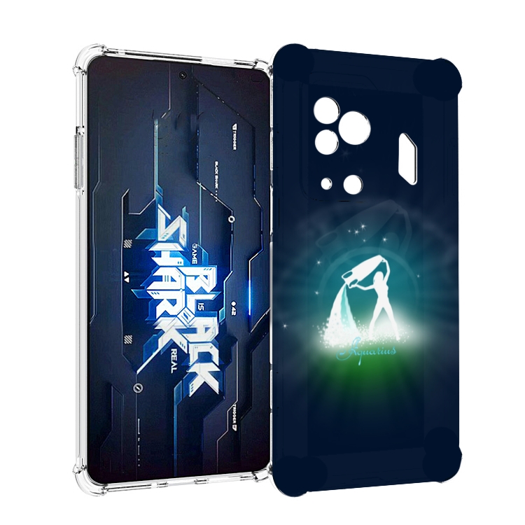 

Чехол MyPads знак зодиака водолеи 1 для Xiaomi Black Shark 5 Pro, Прозрачный, Tocco