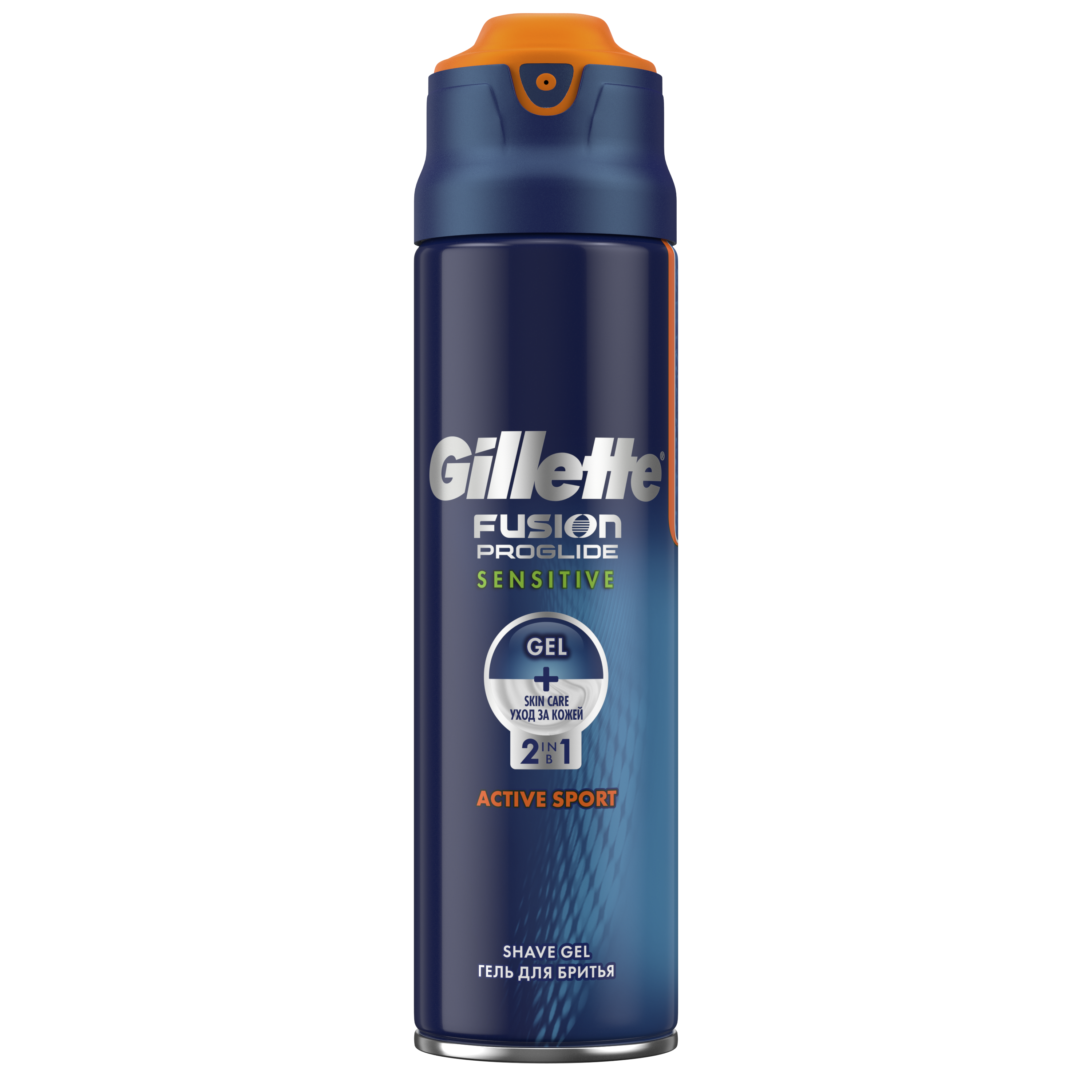 Купить Гель для бритья Gillette Fusion proglide sensitive Active sport 200 мл, гель для бритья 81558627