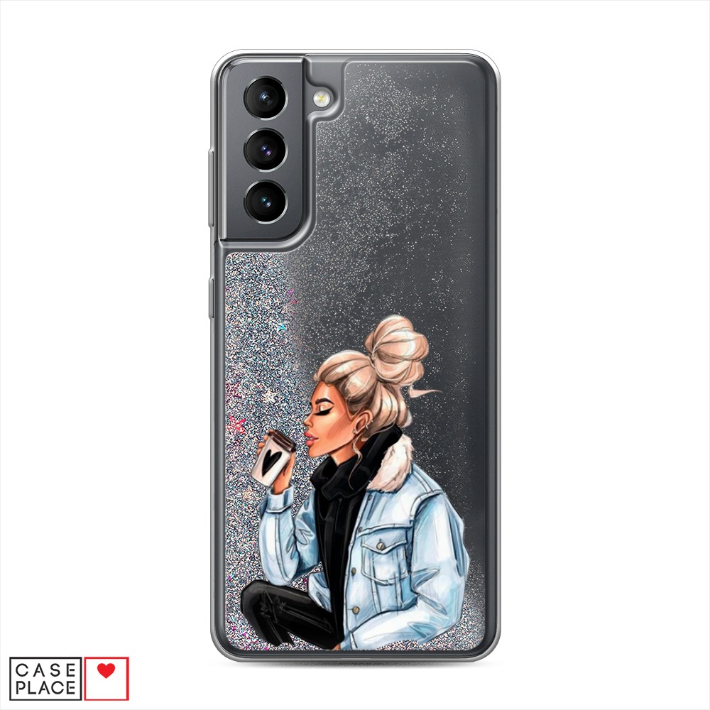 

Чехол Awog на Samsung Galaxy S21 / Самсунг S21 "Cute girl", Разноцветный, 2101891-1