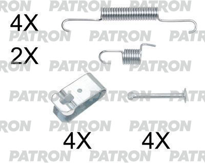 

Комплект монтажный тормозных колодок барабанных HONDA: CR-V III 06- PATRON PSRK0213