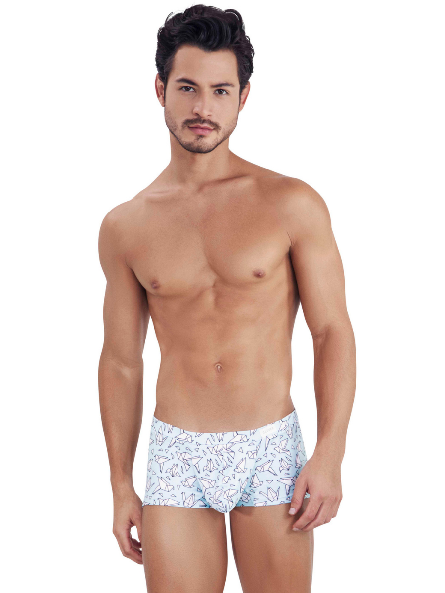 

Мужские трусы хипсы голубые с принтом Clever FIGURE TRUNKS 145807 M, Голубой, 1458
