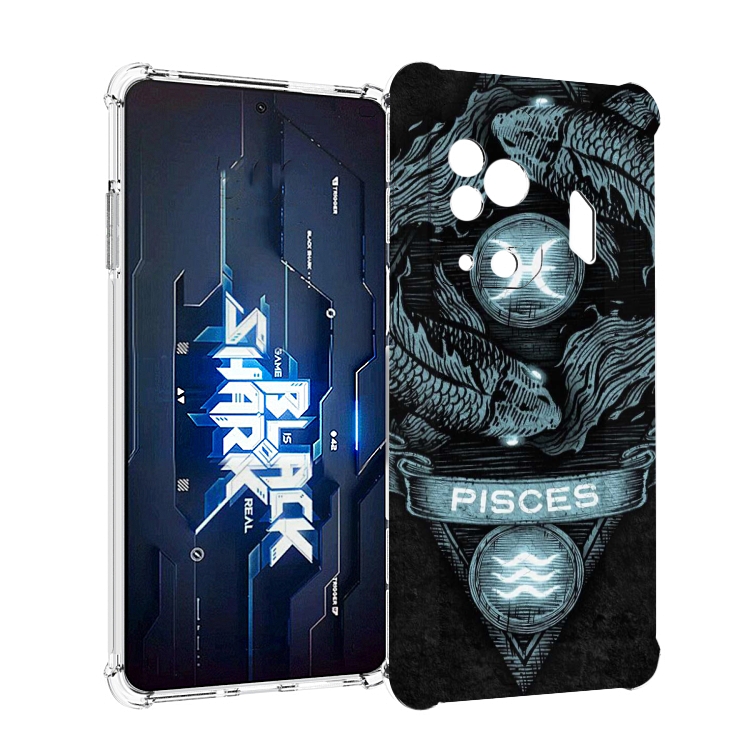 

Чехол MyPads знак зодиака рыбы 4 для Xiaomi Black Shark 5 Pro, Прозрачный, Tocco