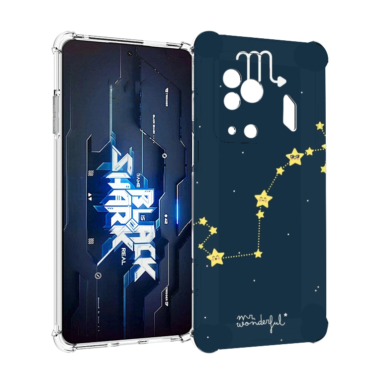 

Чехол MyPads знак зодиака скорпион 1 для Xiaomi Black Shark 5 Pro, Прозрачный, Tocco