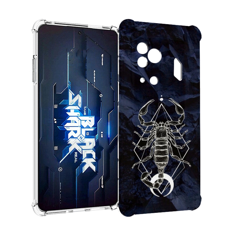 

Чехол MyPads знак зодиака скорпион 3 для Xiaomi Black Shark 5 Pro, Прозрачный, Tocco