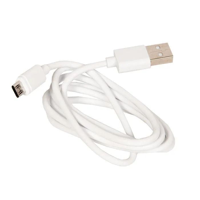 Кабель ZeepDeep OneLove USB - Micro USB FastCharging, 3A, 1m, white 100042824538